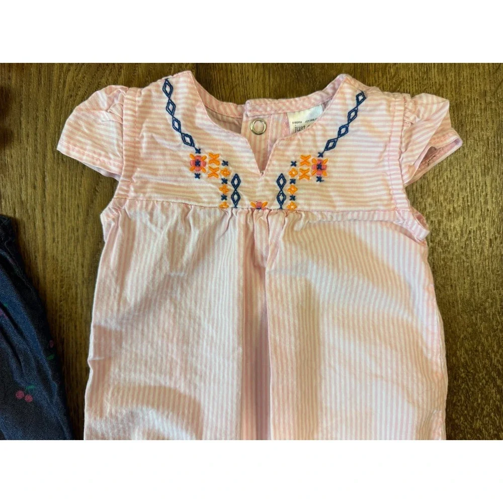 Carters Baby‎ Girl Clothes Lot 3 Months Rompers Outfits Summer Shorts 1 Pieces